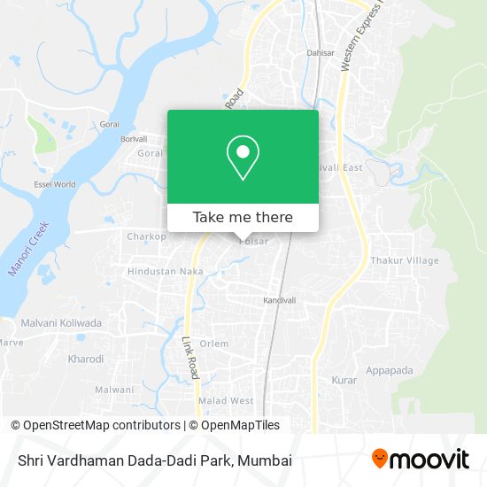 Shri Vardhaman Dada-Dadi Park map