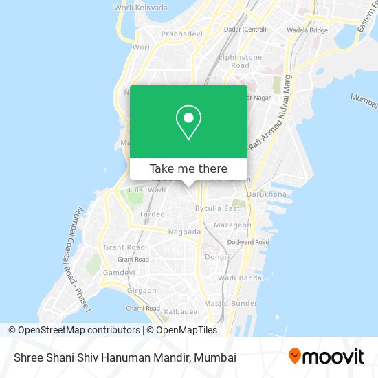 Shree Shani Shiv Hanuman Mandir map