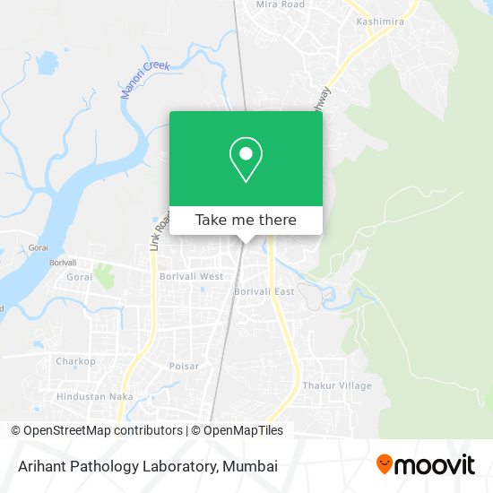 Arihant Pathology Laboratory map