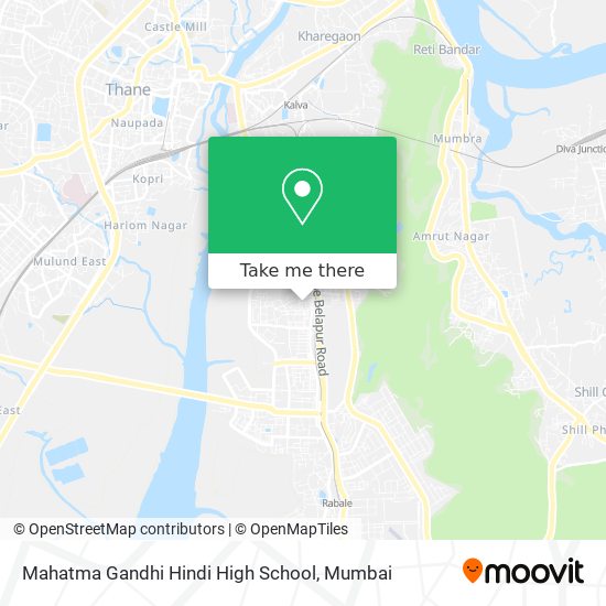 Mahatma Gandhi Hindi High School map