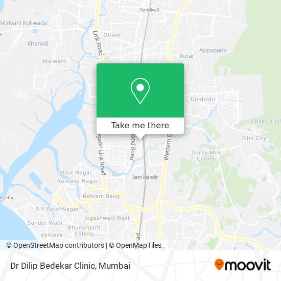 Dr Dilip Bedekar Clinic map