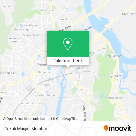 Takoli Masjid map