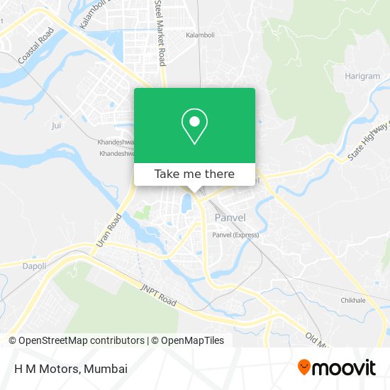 H M Motors map