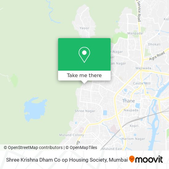 Shree Krishna Dham Co op Housing Society map