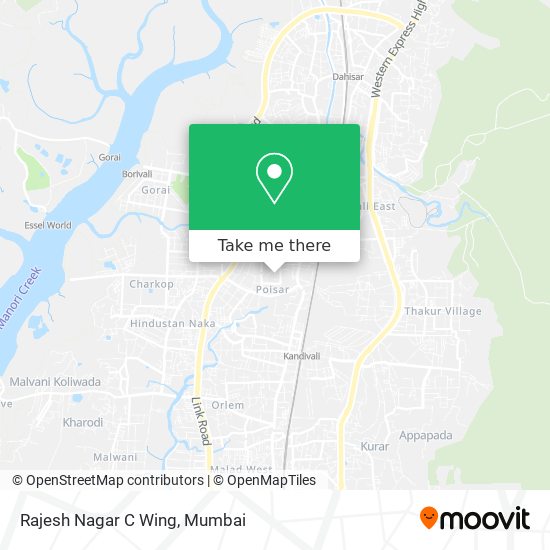 Rajesh Nagar C Wing map