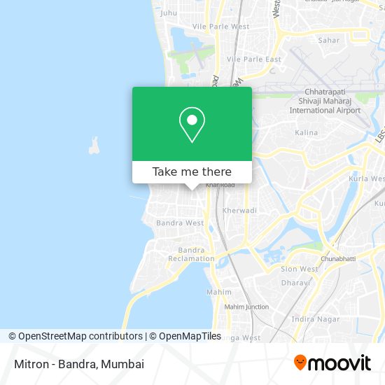 Mitron - Bandra map