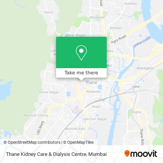 Thane Kidney Care & Dialysis Centre map