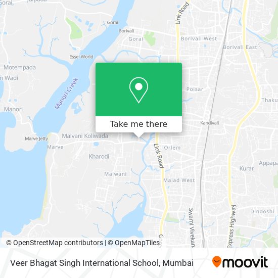 Veer Bhagat Singh International School map