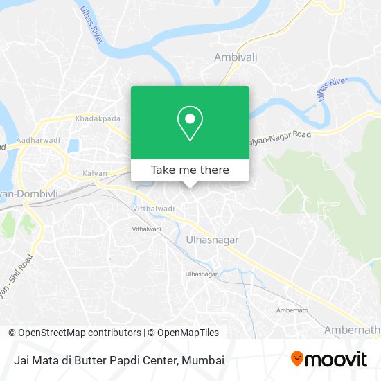 Jai Mata di Butter Papdi Center map