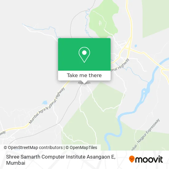 Shree Samarth Computer Institute Asangaon E map