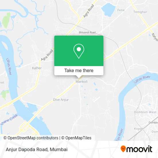 Anjur Dapoda Road map