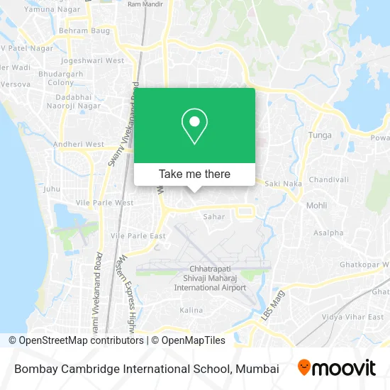 Bombay Cambridge International School map