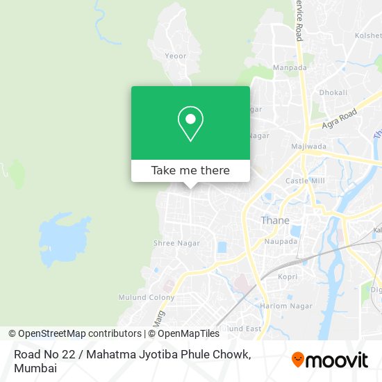 Road No 22 / Mahatma Jyotiba Phule Chowk map