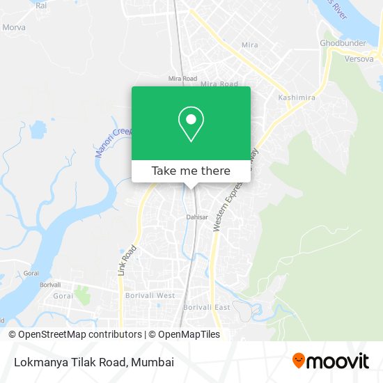 Lokmanya Tilak Road map