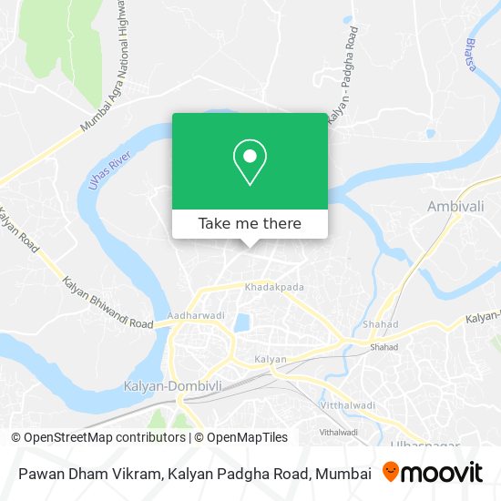 Pawan Dham Vikram, Kalyan Padgha Road map
