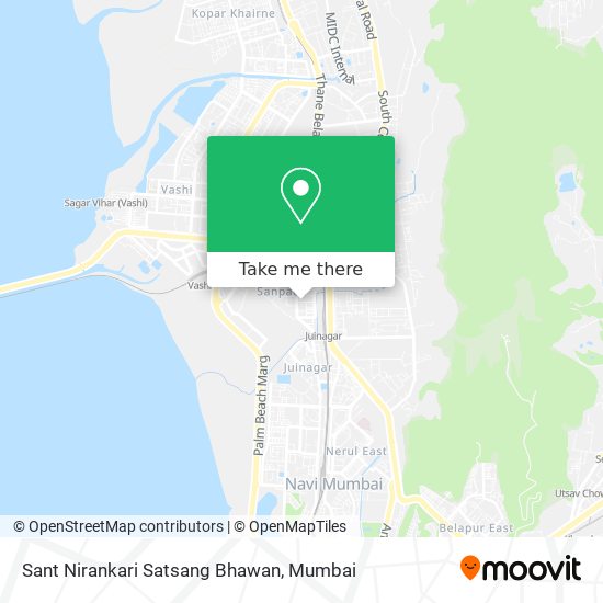 Sant Nirankari Satsang Bhawan map