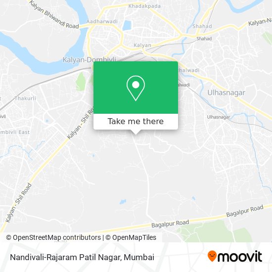 Nandivali-Rajaram Patil Nagar map