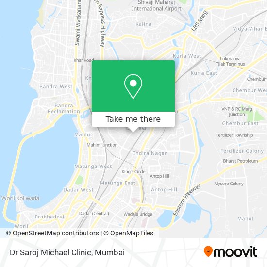 Dr Saroj Michael Clinic map