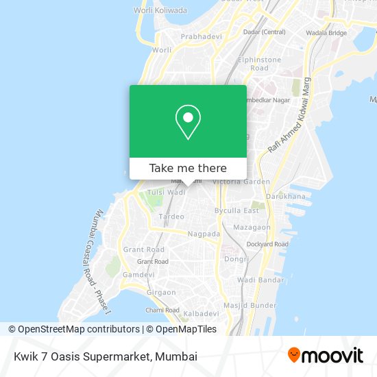 Kwik 7 Oasis Supermarket map