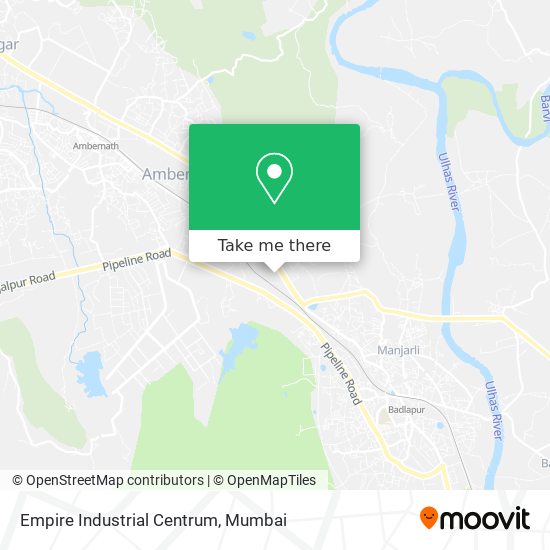 Empire Industrial Centrum map