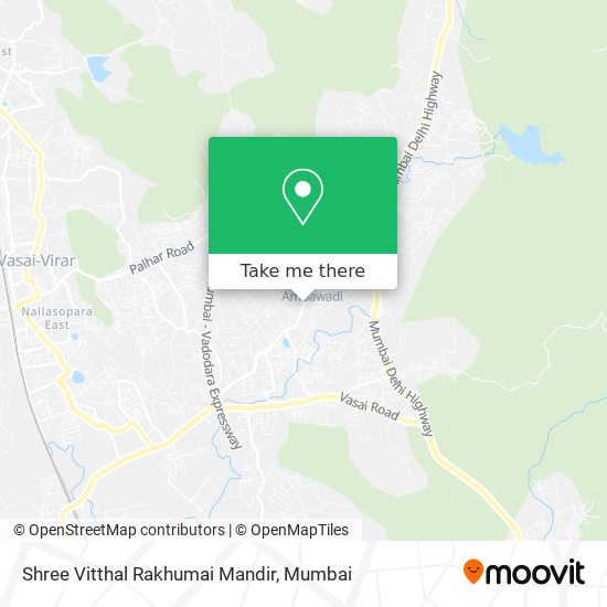 Shree Vitthal Rakhumai Mandir map
