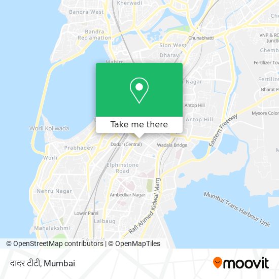 दादर टीटी map