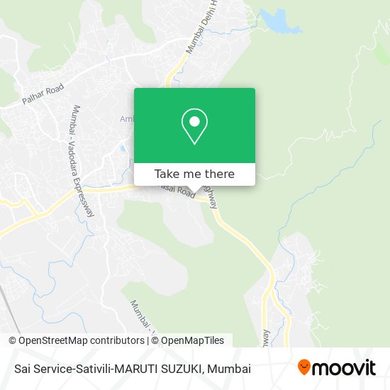 Sai Service-Sativili-MARUTI SUZUKI map