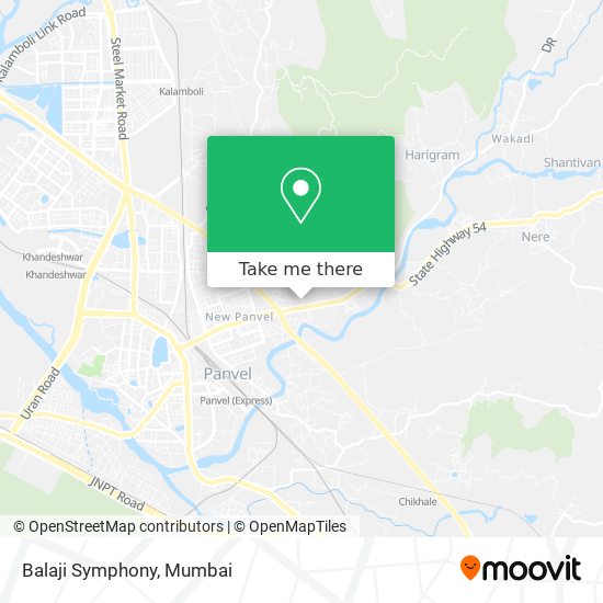 Balaji Symphony map