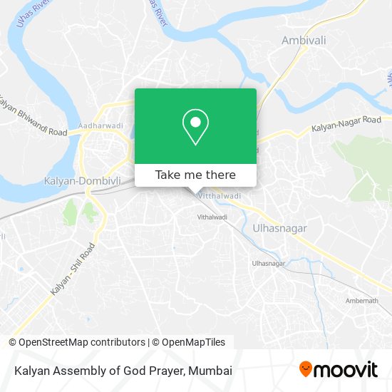 Kalyan Assembly of God Prayer map