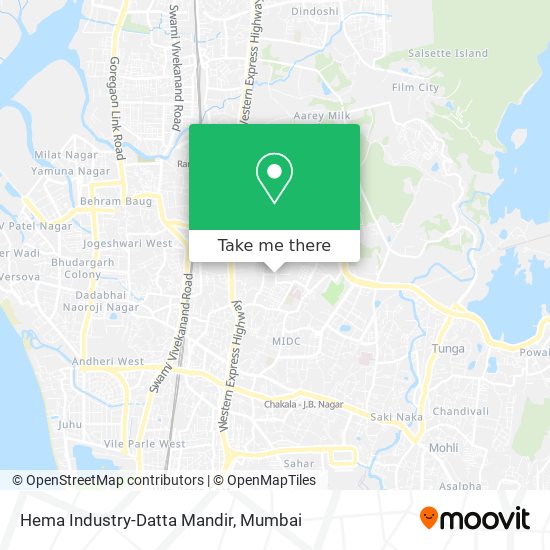 Hema Industry-Datta Mandir map