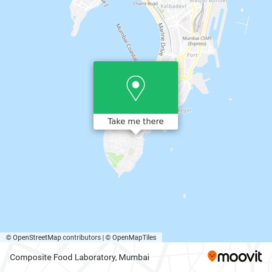 Composite Food Laboratory map