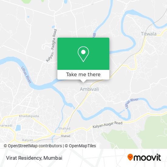 Virat Residency map