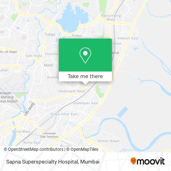 Sapna Superspecialty Hospital map