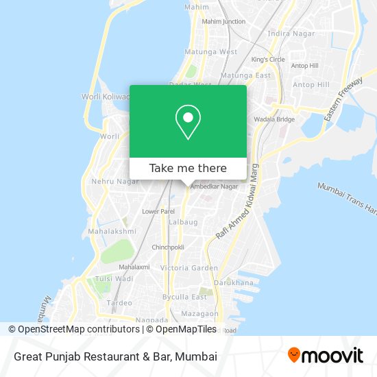 Great Punjab Restaurant & Bar map