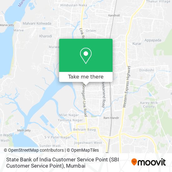 State Bank of India Customer Service Point (SBI Customer Service Point) map