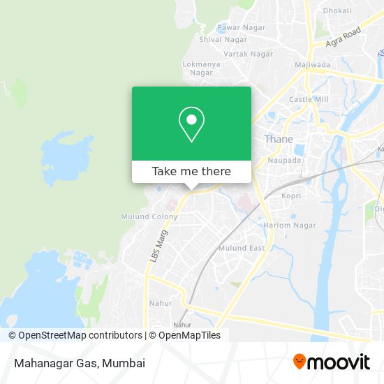 Mahanagar Gas map