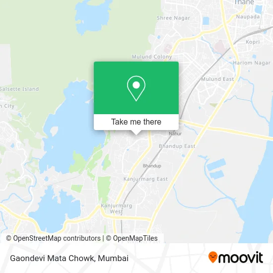 Gaondevi Mata Chowk map