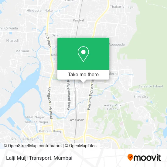 Lalji Mulji Transport map