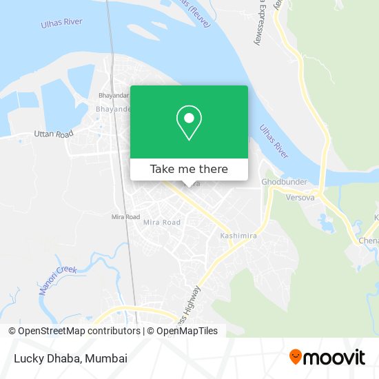 Lucky Dhaba map