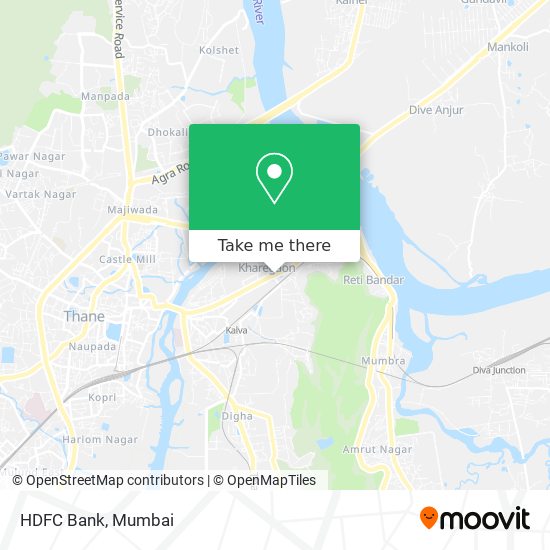 HDFC Bank map