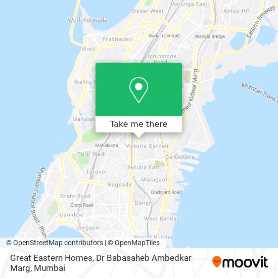 Great Eastern Homes, Dr Babasaheb Ambedkar Marg map