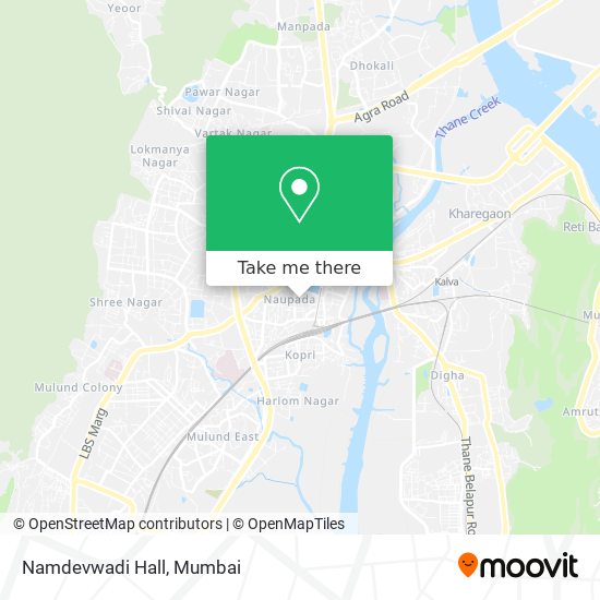 Namdevwadi Hall map