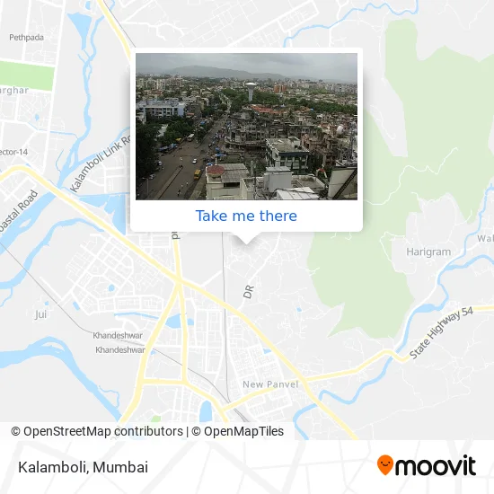 Kalamboli map