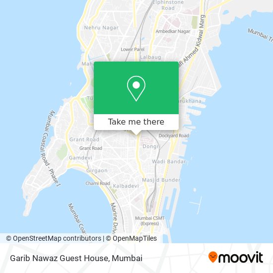 Garib Nawaz Guest House map