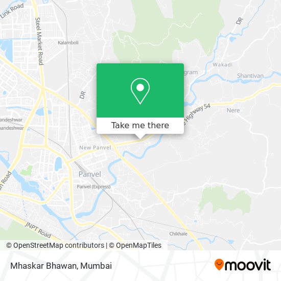 Mhaskar Bhawan map