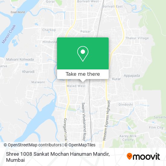 Shree 1008 Sankat Mochan Hanuman Mandir map