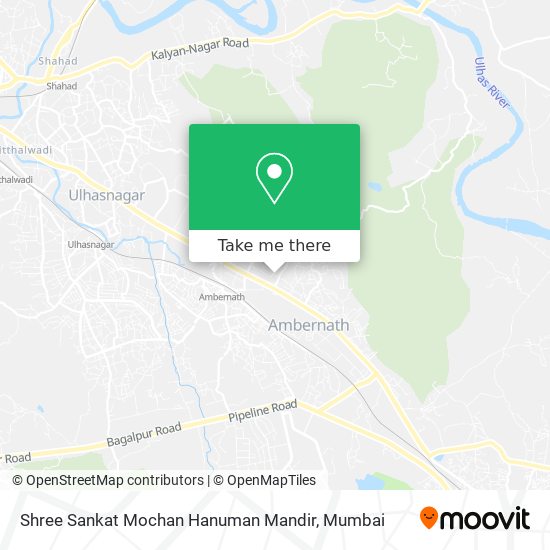 Shree Sankat Mochan Hanuman Mandir map