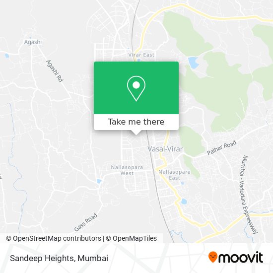 Sandeep Heights map