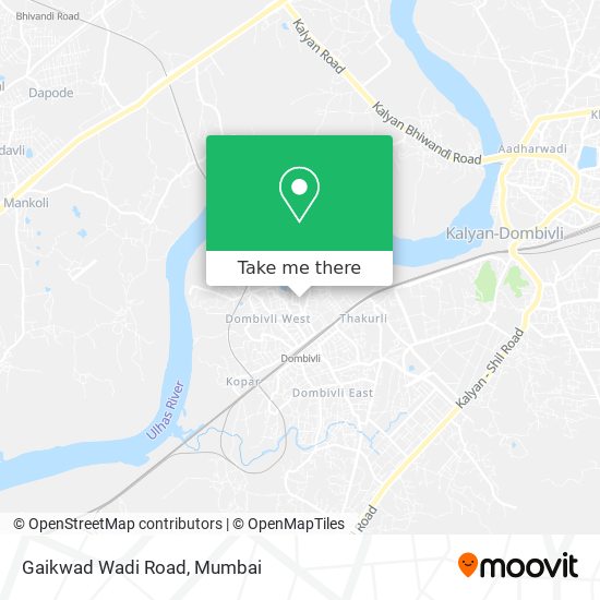 Gaikwad Wadi Road map