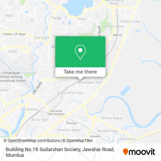 Building No.18 Sudarshan Society, Jawahar Road map